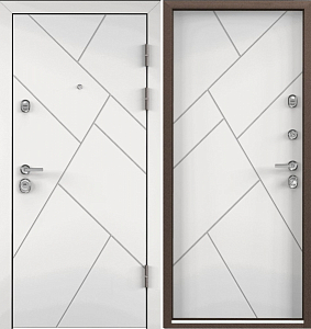 Товар Дверь Цербер 3К Лучи Белые Сменная панель DIS006433